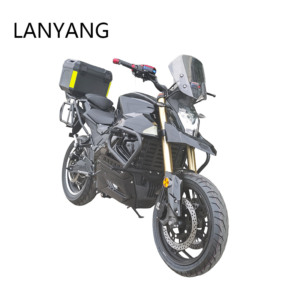 SL 5000W 8000WCustomized police cruising electric motorcycle 72v can be equipped with belt motor, chain motor, and supports customization