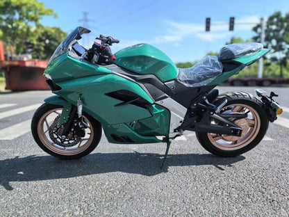dukati electric motorcycles LANYANG 72V 96V 120a Customized lithium battery electric high-speed electric motorcycle