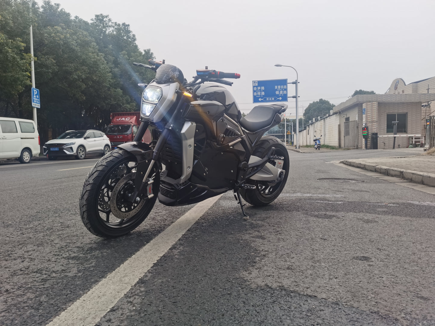 DIAVEL-S 140km/h electric motorcycles Single arm high-speed wheel hub motor electric motorcycles