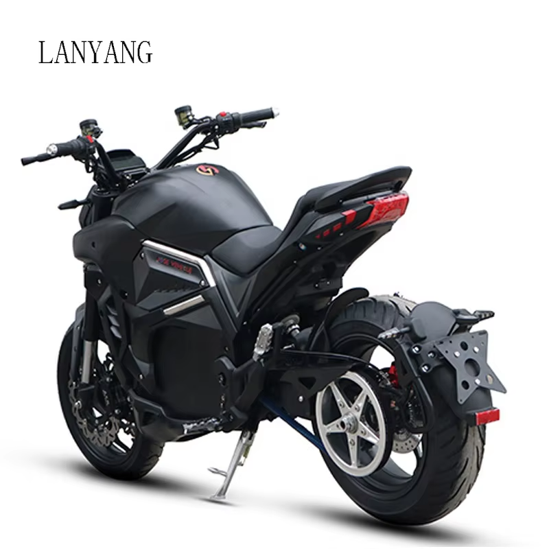 Diavel-por lanyang 8000w Central belt motor Lithium ion high-power high-speed 140km/h 72v electric motorcycles