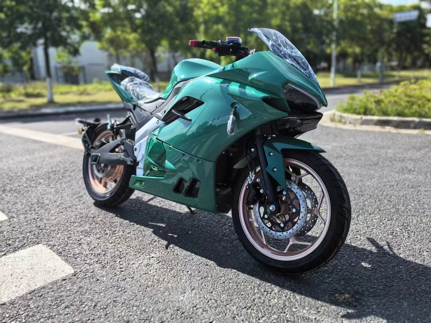 dukati electric motorcycles LANYANG 72V 96V 120a Customized lithium battery electric high-speed electric motorcycle
