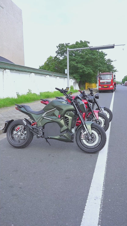 Diavel-por lanyang 8000w Central belt motor Lithium ion high-power high-speed 140km/h 72v electric motorcycles